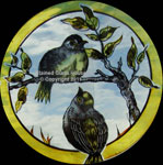 Stained Glass Birds (thumbnail)