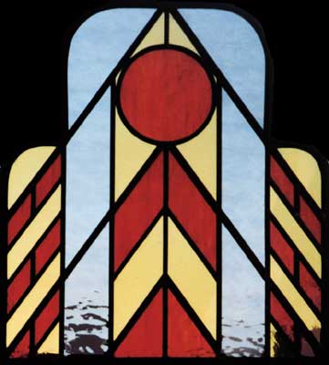 Stained Glass Art Deco Style (full size)