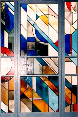 Stained Glass Art Deco Style (full size)