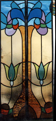Stained Glass Pseudo Art Nouveau Style (full size)