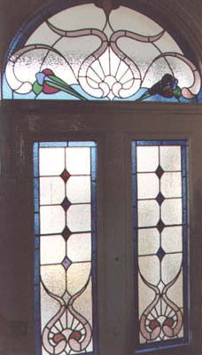 Stained Glass Art Nouveau Top, Sympathetic Bottom! (full size)