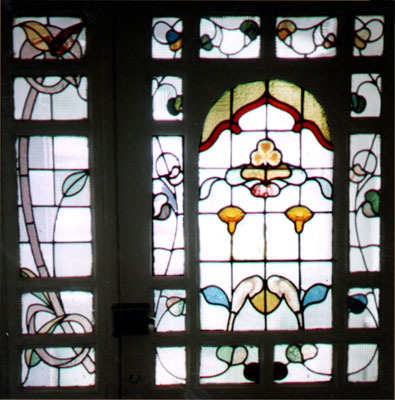 Stained Glass Art Nouveau Style (full size)