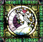 Stained Glass Art Nouveau Style (thumbnail)