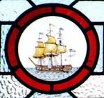 Stained Glass Ship Painting (thumbnail)