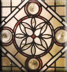 Stained Glass Victorian Geometric Icon