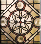Stained Glass Victorian Geometric Icon