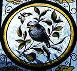 Stained Glass Bird Painting (thumbnail)