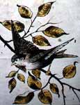 Stained Glass Bird Painting (thumbnail)