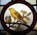 Stained Glass Bird Painting (thumbnail)
