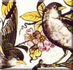 Stained Glass Birds Icon