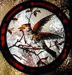 Stained Glass Bird Painting (thumbnail)