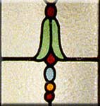 Stained Glass Edwardian Icon
