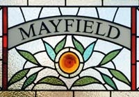 Stained Glass Fan Light
