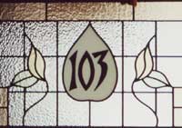 Stained Glass Fan Light