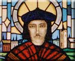 Stained Glass Church Icon